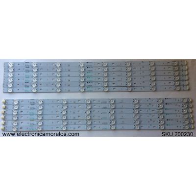 KIT DE LED PARA TV / MITSUBISHI LTA520HE11 / F103528WCA012691A6 / MODELO LT-52149